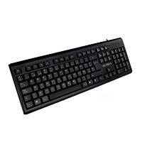 TECLADO ESTANDAR ALAMBRICO ACTECK-E/104 TECLAS/CONEXION USB/COLOR NEGRO