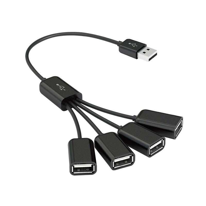 CONCENTRADOR VORAGO HU-101 4 PUERTOS USB PULPO