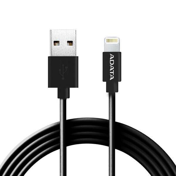 CABLE ADATA LIGHTNING APPLE 1M BLANCO (AMFIPL-1M-CWH)