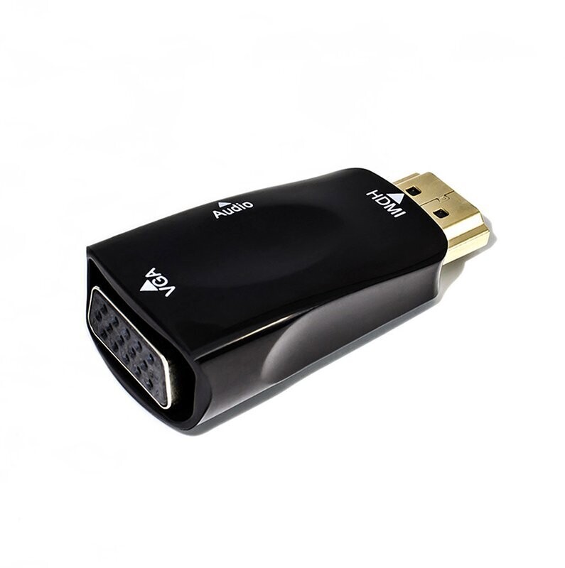 CONVERTIDOR VORAGO ADP-208 HDMI A VGA AUDIO MICRO HDMI MINI HDMI