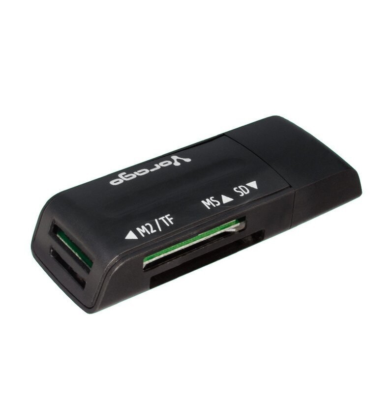 LECTOR MEMORIAS VORAGO SD/T-FLASH/MSD/SDHC/MMC/SD/XC SLIM CR-101