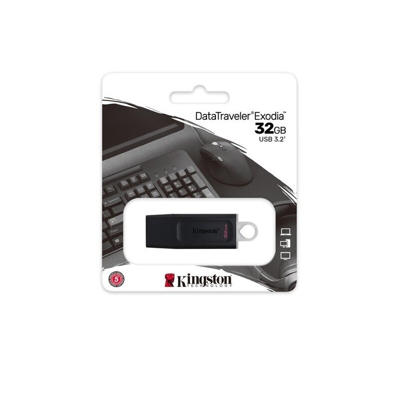 MEMORIA FLASH KINGSTON 32 GB USB 3.2 GEN 1 (DTX/32GB)