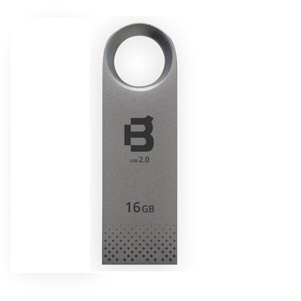 MEMORIA FLASH USB BLACKPCS 2108 16GB PLATA METALICA (MU2108S-16)