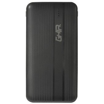 BATERIA DE RESPALDO GHIA POWER BANK 10000 MAH CARGA RAPIDA PD18W NEGRA