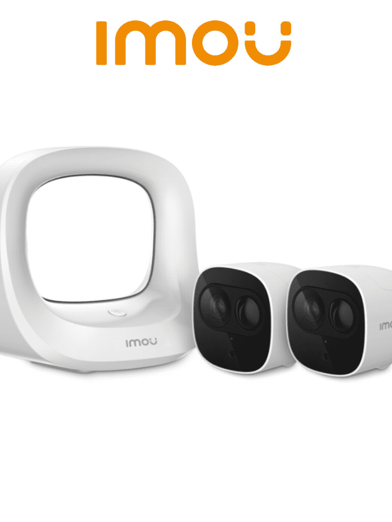 IMOU CELLPROKIT2 – 2 Cámaras 100% Libres de Cables +Estación Base/ Batería Recargable