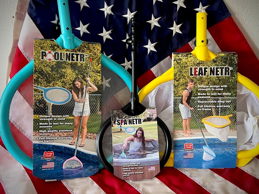 3 Combo Pack: Pool Netr, Leaf Netr & Spa Netr