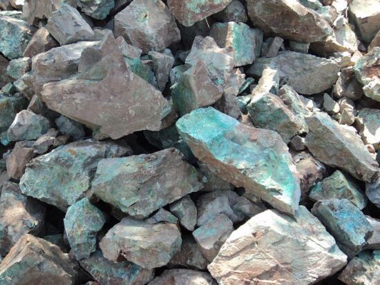 Copper Ore  250 Tons