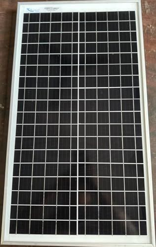 BEM Savitre 40W Monocrystalline 36 Cells Solar Panel High Efficiency | Portable | Light Weight | Long Life for Battery Charging, Science Projects, Water Pump, Home Lighting, Boat