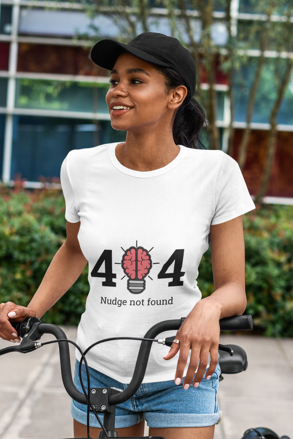 404 Nudge not Found - Half Sleeve Round Neck T-Shirt M/F