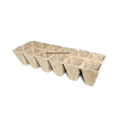Jiffy Pot Stripe Tray 12x 3,5x3,5x5cm