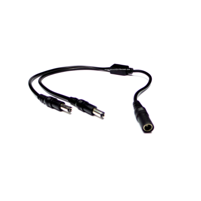 DC Strom Verteiler Kabel 2-fach