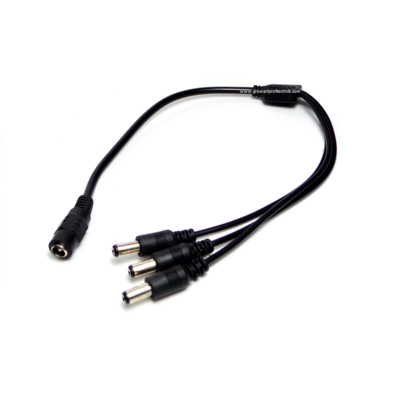 DC Strom Verteiler Kabel 3-fach