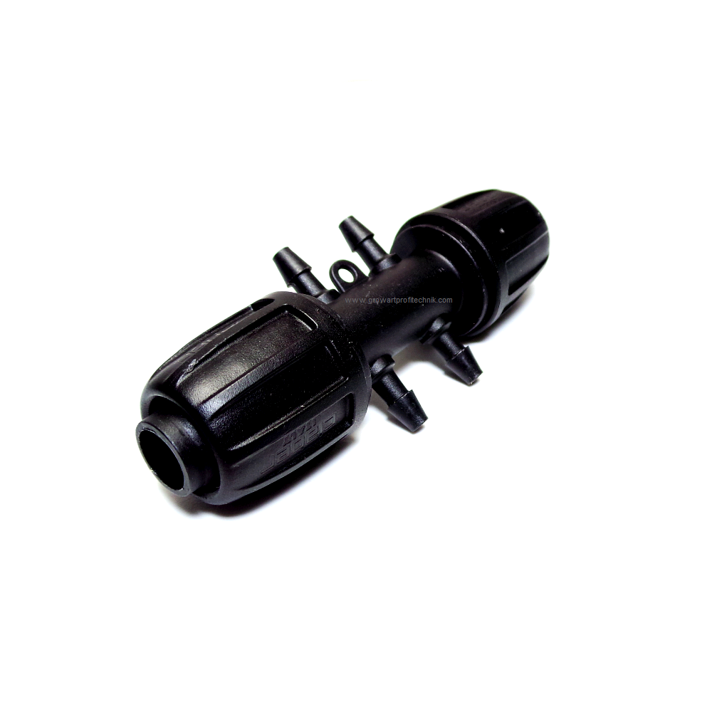 Schlauch-Adapter 2x13/16mm / 6x 4/6mm