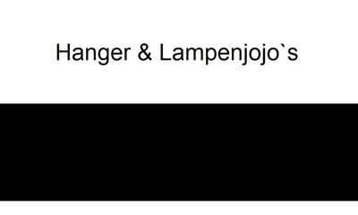 Hanger &amp; Lamp Jojo`s