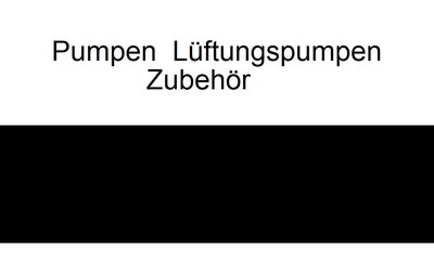 Water-Pump - Air-Pump - Accessories