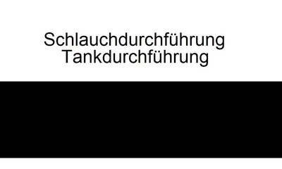 Hose Feed-Through / Tank Bushing