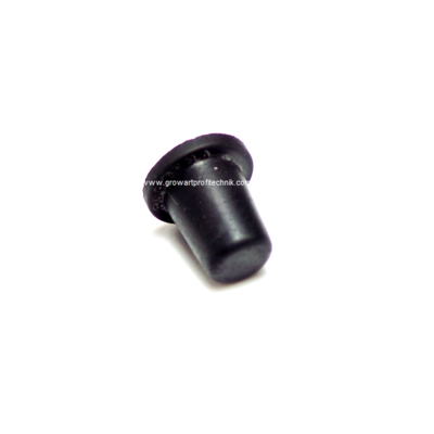 Gummi Stopfen / Verschlusskappe für 4/6mm Verbinder 10 Stück