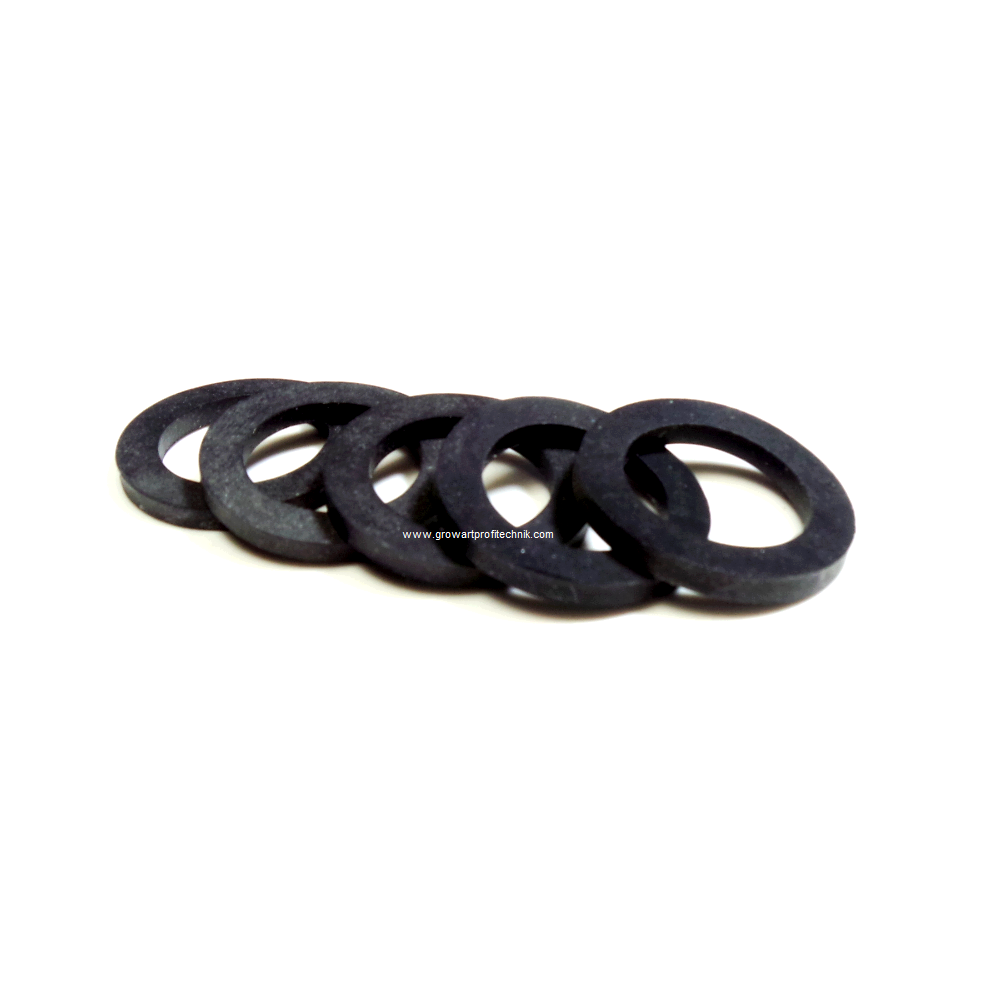 Gummi Dichtung / Dichtungsringe 14/21mm 5 Stück