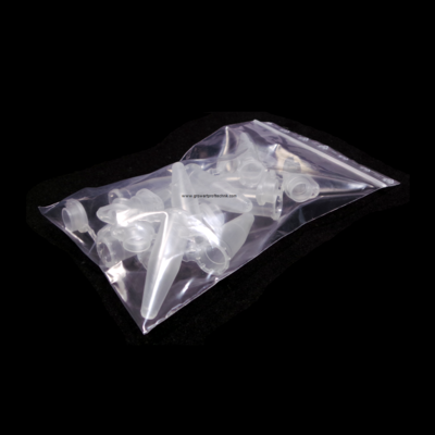 Kunststoff Gefäß Transparent 1,5ml - 10 Stück