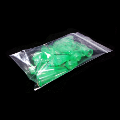 Kunststoff Gefäß Grün Halb-Transparent 1,5ml - 10 Stück