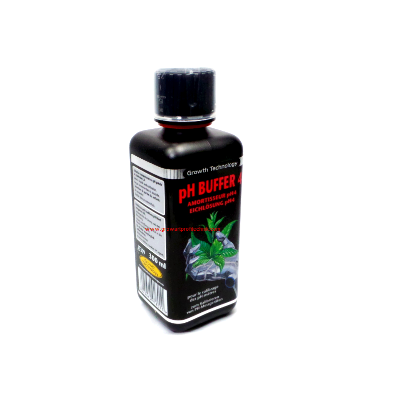 Growth Technology PH Buffer pH 4 - 300ml
