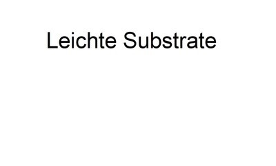 Light Substrates