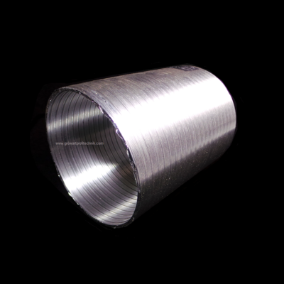 Alu Leitung Flexibel 125mm x 17cm - 1Meter Länge