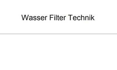 Water Filter