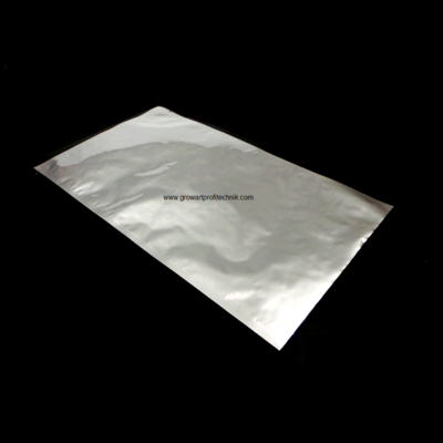 Bügelbeutel Aluminium 14x32cm