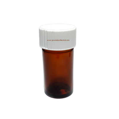 Glasflasche mit Schraubdeckel 22ml - 30x66mm