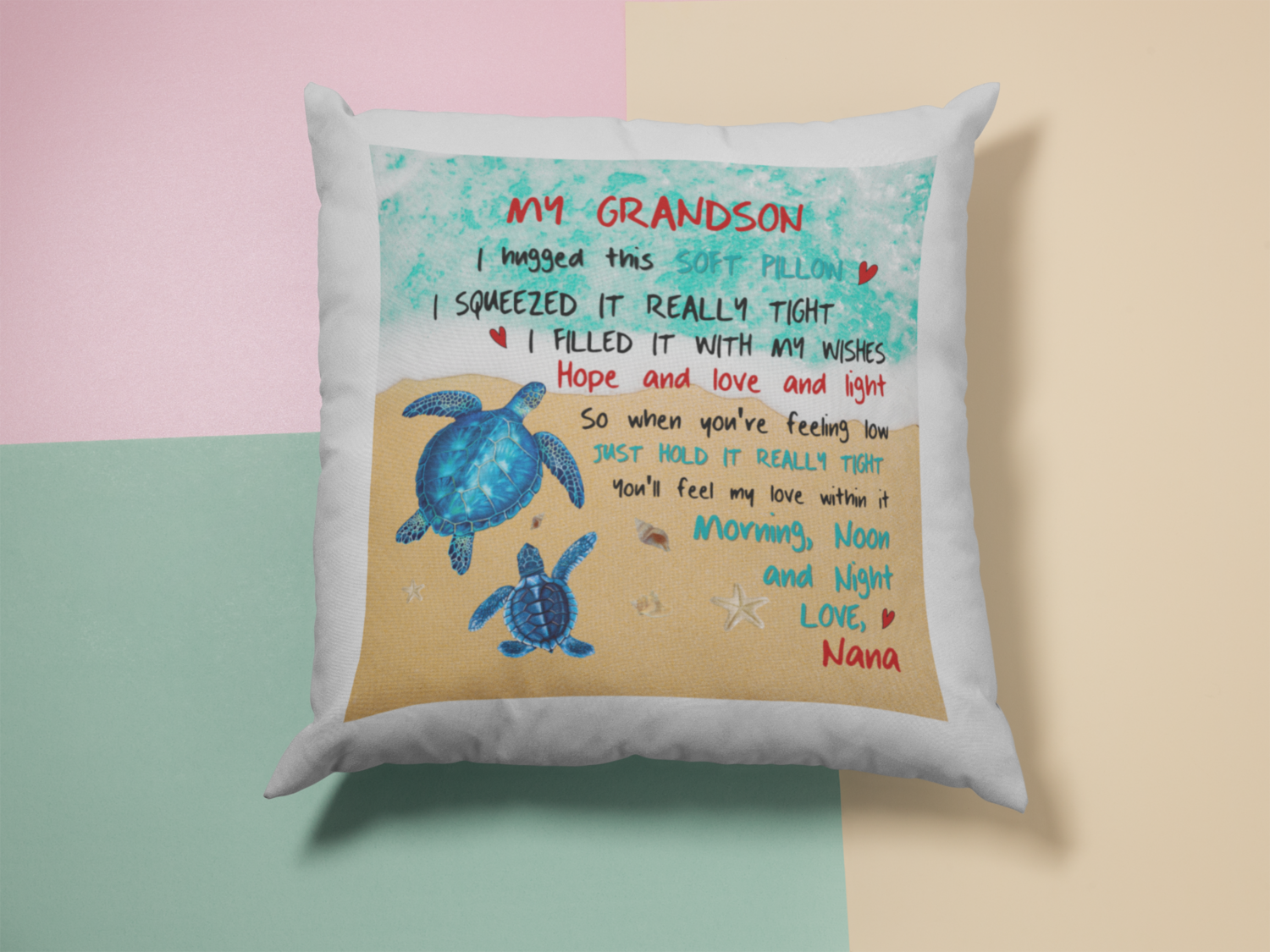 Grandson Pillow From Nana