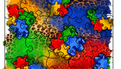 28 Piece Autism Puzzle