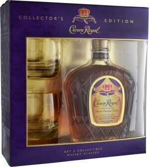 Crown Royal with 2 Glasses | 750 ML