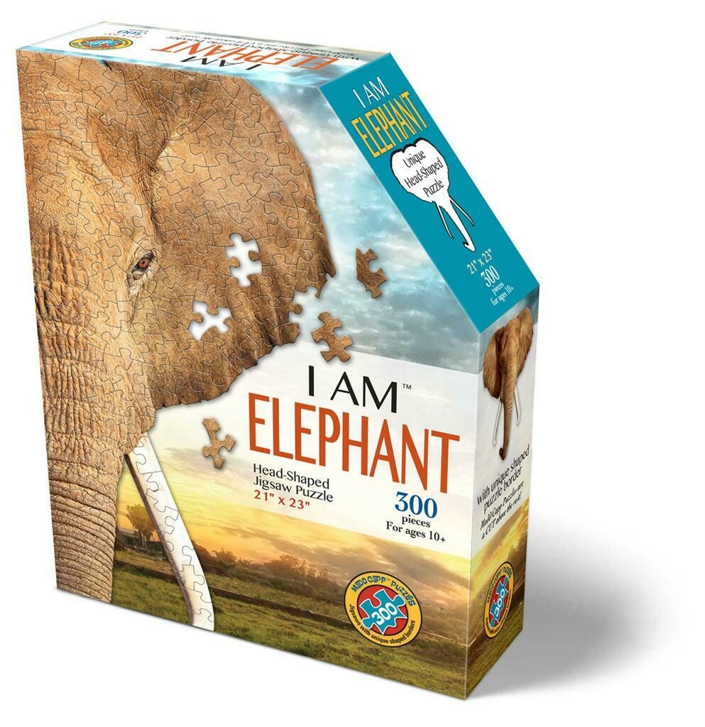 I AM Mini - Puzzle 300 pièces -ELEPHANT