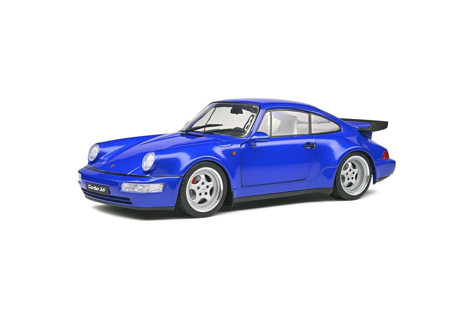 Solido - Porsche 911 (964) Turbo 3.6 – Electric Blue – 1990 - 1/18