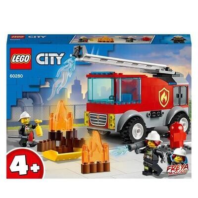 LEGO® City - Le camion des pompiers avec échelle