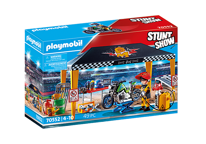 Playmobil Stuntshow - L'atelier de réparation