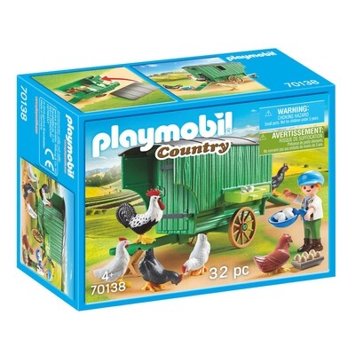 Playmobil Country - Enfant et poulailler