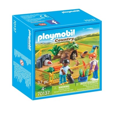 Playmobil Country - Enfants avec petits animaux