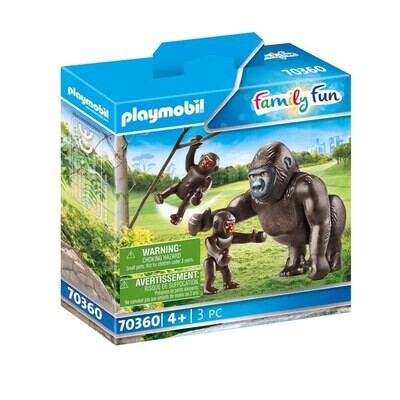 Playmobil Family Fun - Gorille et ses petits