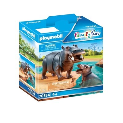 Playmobil Family Fun - Hippopotame et son petit