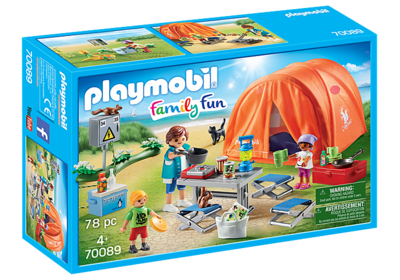 Playmobil Family Fun - Tente et campeurs