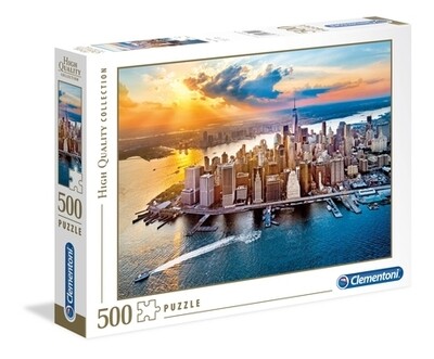 CLEMENTONI - Puzzle New York - 500 pièces - High Quality Collection