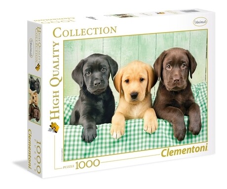 CLEMENTONI -Puzzle Three Labs - 1000 pièces - High Quality Collection