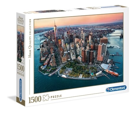 CLEMENTONI - Puzzle New York - 1500 pièces - High Quality Collection