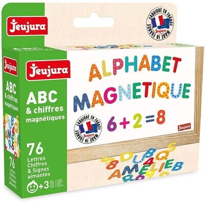 JEUJURA - Magnets ABC et chiffres