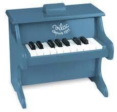 Vilac - Piano bleu 18 touches avec partitions