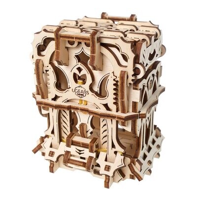Deck Box “Gardien des Cartes” UGEARS – Puzzle 3D Mécanique en bois