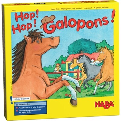 HABA - Mes premiers jeux – Hop ! Hop ! Galopons !