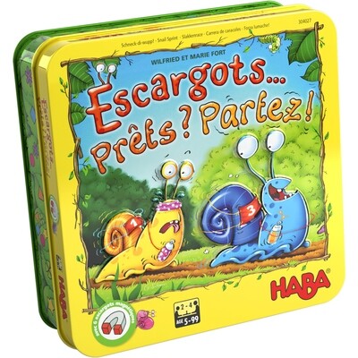 HABA - Mes premiers jeux – Escargots… Prêts ? Partez !
